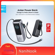 NaniNook  [SG SELLER] Anker CCC Laptop Power Bank (25K, 165W, Built-In and Retractable Cables)