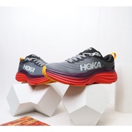HOKA Bondi 8 Men's and women's Shock Absorbing Road Running Shoes Unisex Casual Sports Shoes 9QCS