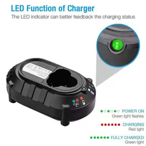 EU/US/AU/UK Plug Li-ion Battery Charger for Makita 10.8V/12V Lithium Battery BL1013 BL1014 DC10WA DC