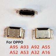 5-50Pcs For OPPO A95 A93 A92 A55 A52 A53 A32 A16 USB Charging Port Dock Plug Charger Connector Socke