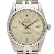 勞力士 ROLEX Datejust chronometer 16014 手錶 SS WG 自動上鍊銀色男士