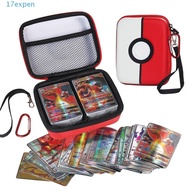 EXPEN Pokemon Gold Card Box Christmas Gift Dustproof Cover Cards Collection Yugioh Card Big Capacity Games Accessories Game Cards Box