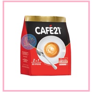 CAFE21 2 in 1 classic original arabica coffee 22 sachets