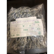 Latest (1) Resistor 2w 47 ohm R 2watt 47ohm wib030 Come on, buy it