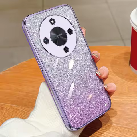 For Honor Magic4 Lite Case Honor Magic 5 lite Phone Case Magic5 lite magic 6 pro magic6 Luxury Glitt