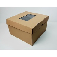 Cardboard Box Plain Corrugated/ Box (Size 25 x 25 x 15 cm)