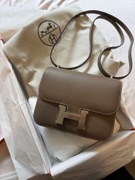 Hermes Constance mini Epsom 大象灰