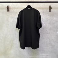 1:1！Original Standard Real Shot Heavy 400g B 26ss Double B Letter Printing Short Sleeve OS Loose All