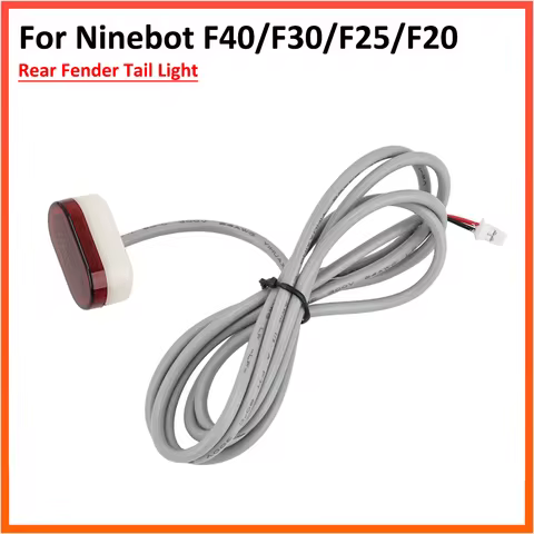 Rear Fender Tail Light For Ninebot F20 F30 F40 Electric Scooter Brake Safety LED Flashing Lamp TailL