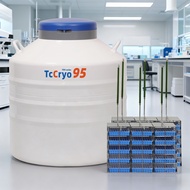 TcCryo 95L 216mm Cryogenic Nitrogen Container Tank Liquid Nitrogen Storage Dewar For Laboratory Use