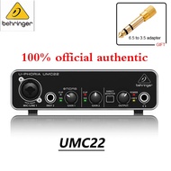 ✻❏✘Hot Sell Promotion BEHRINGER UMC22/ BEHRINGER UM2 Microphone Amplifier Live Recording External So