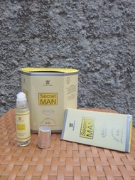 PARFUM SECRET MAN OIL MINYAK WANGI SECRET MAN MINYAK WANGI PRIA ROLL ON NON ALKOHOL KEMASAN 6ML