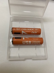 Pin Sạc AA 1.5V Pin Sạc 1.5V AAA Pin Sạc USB Type C Pin Lithium 3200mWh (MÀU NGẪU NHIÊN)