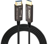 TYUMEN Fiber Optic HDMI Cable 50FT - High Speed Fiber HDMI Cable, Supports Ethernet 4K 60Hz, 4:4:4, HDR10, ARC, HDCP2.2, Optical Fiber HDMI2.0 18Gbps Cable for HD TV LED Laptop PS4 Xbox Projector