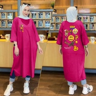 Latest 7/8 Sleeve Dress / Drew Yummy Printed Dress / Left Right Pocket Dress