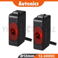 AUTONCIS PHOTOELECTRIC SENSOR (BJ10M-TDT), 12-24VDC ~ THRO.BEAN ~ 10 M