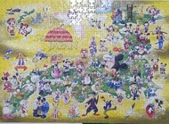 日本tenyo 500片迪士尼拼圖  日本地圖