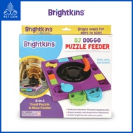 Brightkins DJ Doggo Puzzle Feeder | 11 Hidden Cups Interactive Treat Puzzle Slow Feeder for Dogs