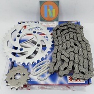 Gear SET SUZUKI SMASH, SMASH NEW, SHOGUN 125, SHOGUN 125 SP, SHOGUN RR SHOGUN 110 TITAN