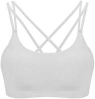 YAYITAI 3 Colors Breathable Women Bras Sports Bra Anti-sweat Shockproof Padded Yoga Athletic Gym Run