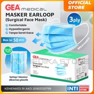 [ Terlaris ] GEA - Masker Earloop 3 Ply | Masker Karet 3 Ply | Masker