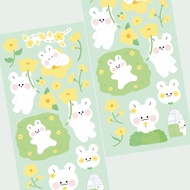 [DALZZI PLANET] Wild flower sticker / made korea sticker / diary sticker / daily sticker