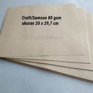 Samson A4 Paper 80gsm/ Samson Paper Wrap A4/ A4 brown wrapping paper/ Samson cut paper