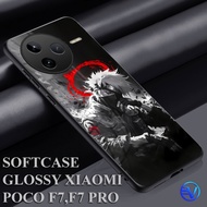 [ GT24 KAKASHI ] Softcase Xiaomi POCO F7& F7 PRO Case Glitter Mirror Sublime Silicone Xiaomi