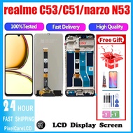 Original for realme C53/C51/narzo N53 LCD touch screen C53 C51 narzo N53