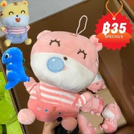 【Clitomk】 ของเล่นตุ๊กตา หมอนยาว น่ารัก ins ตุ๊กตาปลาวาฬ/หมีน้อย/ตุ๊กตานกทะเล ของขวัญ