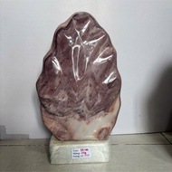 Stone, natural pink calcite stone, 36 cm high, weighs 7 kg for people of Earth and Fire elements