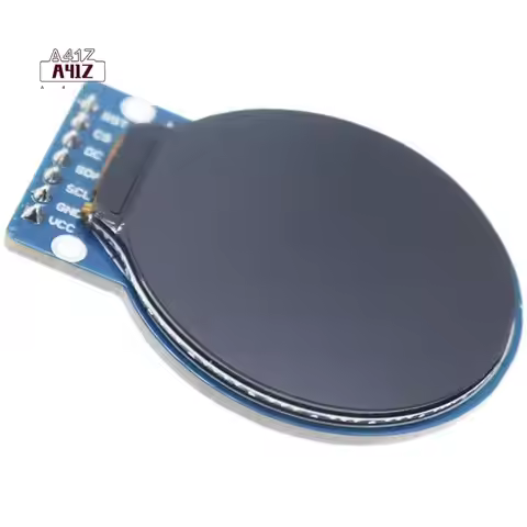 A41Z-1.28 Inch TFT LCD Display Module Accessory Round RGB IPS HD 240X240 Resolution GC9A01 Driver 4 