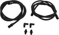 Transmission Hose Kit, PTFE Cooler Line Tube Assembly Compatible with GM 4L60 700R4 TH350 TH400, 7FT