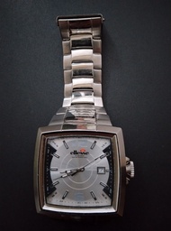 Ellesse Sportivo 銀色方形手錶