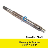 Propeller Shaft 15HP / 18HP Mercury Tohatsu Outboard - 362-64211-0 / 44-803744