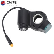 CHINK Electric Scooter Handlebar Switch Lock, 3 Pin ABS Electric Scooter Switch Lock, Durable Waterp