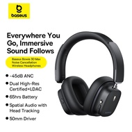 Baseus Bowie 30 Max Noise-Cancellation Wireless Headphones Cluster Black