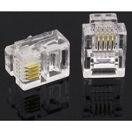 Rj9,RJ11,RJ12 4-pin, 6-pin phone beads