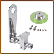 [chasoedivine.] 200mm Aluminum Polyurethane Industrial Encoder Wheel Measuring Wheel with Type 20mm 
