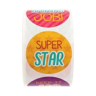 PLM 500 Pcs Motivational Sticker Decorative Sticker Reward Sticker Incentive Sticker