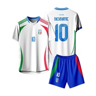 ITALY ITALY 2025 AWAY JERSEY FREE NAME AND BACK NUMBER