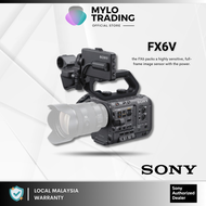 Sony FX6 Full-Frame Cinema Camera Body ILME-FX6V I Sony Malaysia Warranty