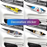 Car cartoon sticker to cover scratches car sticker appearance car body personality sticker