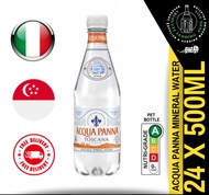 ACQUA PANNA Still Mineral Water 500ML X 24 (BOTTLE) - FREE DELIVERY within 3 working days!