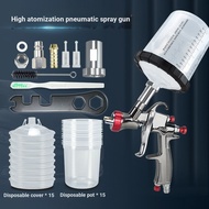 [Jevier] ZT-R500 Pneumatic Spray Gun Disposable Pot Set Small Upper Pot Spray Paint Gun Car Coating 