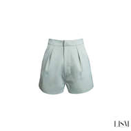 Lism P-018 No.2 กางเกงขาสั้นซาตินเอวสูง