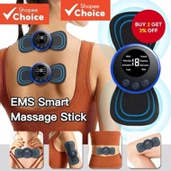 New EMS Mini Portable Cervical Massager with Remote – Neck & Back Pain Relief, Muscle Relaxation The