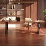 Office desk 2: Luxurious solid wood executive desk, boss desk