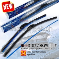 ☃☜☼(21/18)2Pcs Isuzu Alterra 2005-2014 Aerodynamic Banana Type Wiper Blade( Isuzu Alterra Accessorie