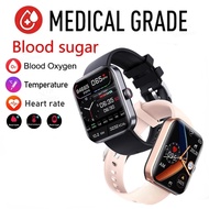 XIAOMI 2024 NEW Blood Glucose Smartwatch Electrocardiogram Temperature Blood Oxygen Sleep Monitoring ECG+PPG Sports Smar